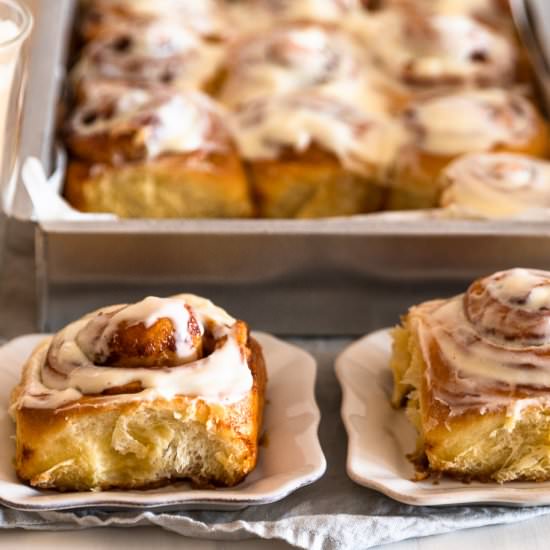 Brioche Cinnamon Rolls