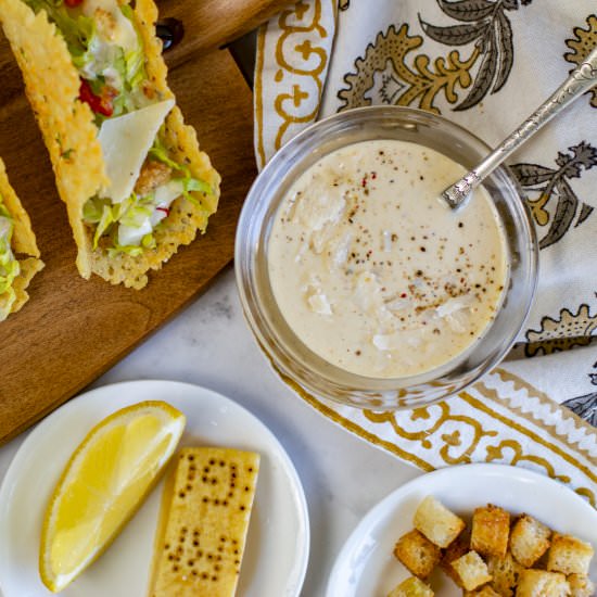 quick caesar dressing