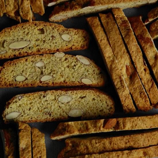 orange fennel almond biscotti