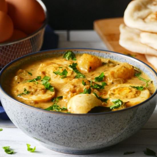 Instant Pot Indian Egg Curry