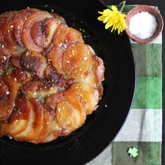 Golden Potato Cake