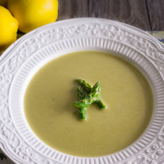 Keto Cream of Asparagus Soup