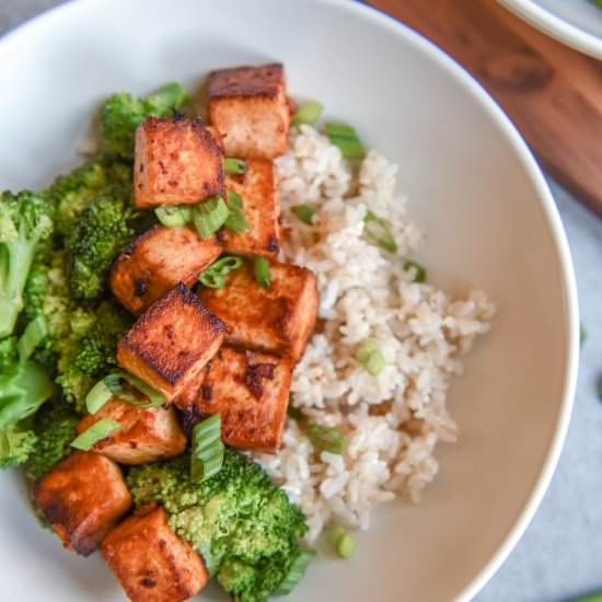 Spicy Marinated Tofu