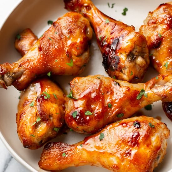honey baked drumsticks