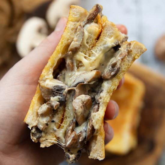 Mushroom Grilled Cheese