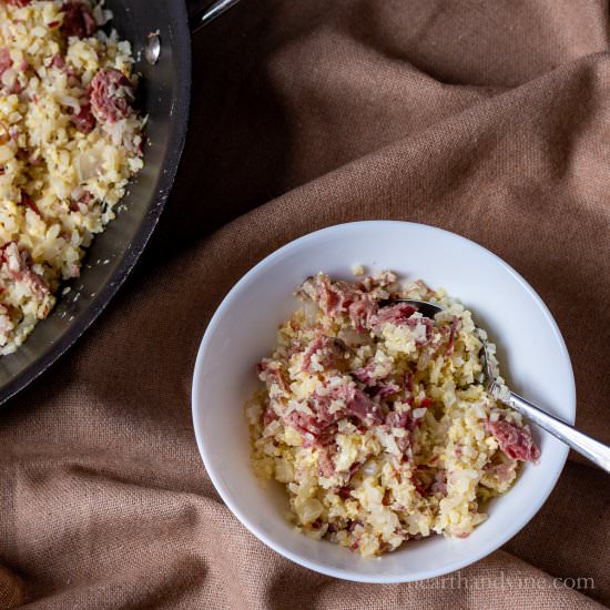 Low Carb Corned Beef Hash