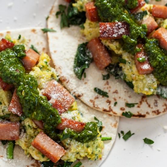 Green Eggs and Spam Tacos