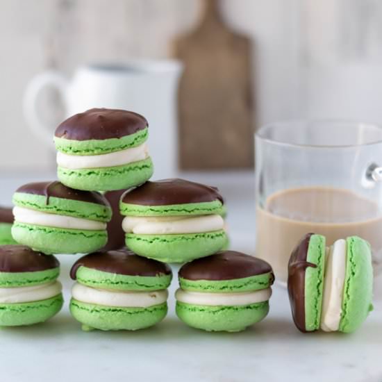 Irish Cream Macarons