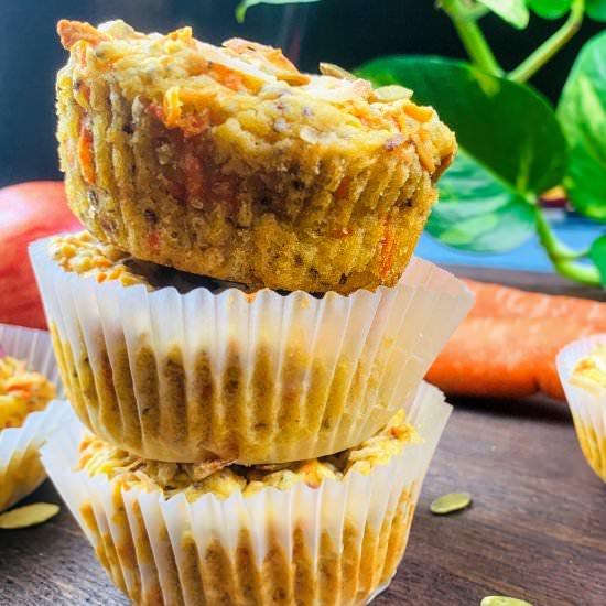 MorningGlory Muffins| Eggless