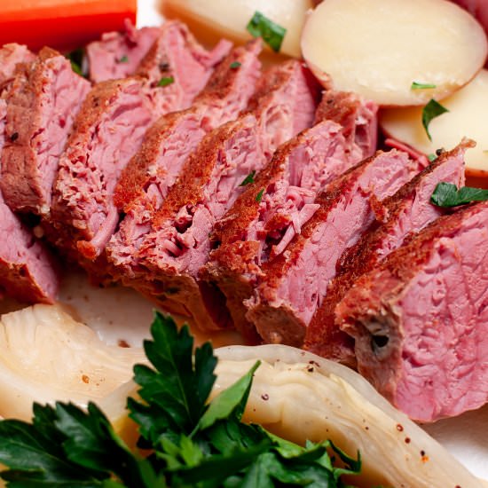 Corned Beef with Cabbage