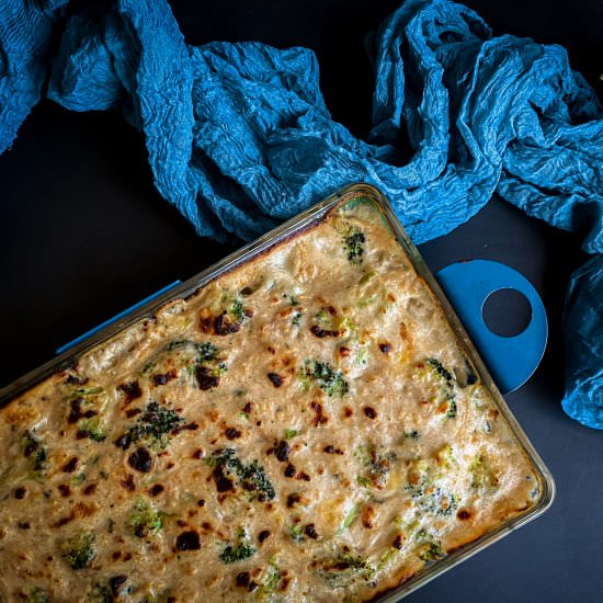 Blue Cheese and Broccoli Casserole