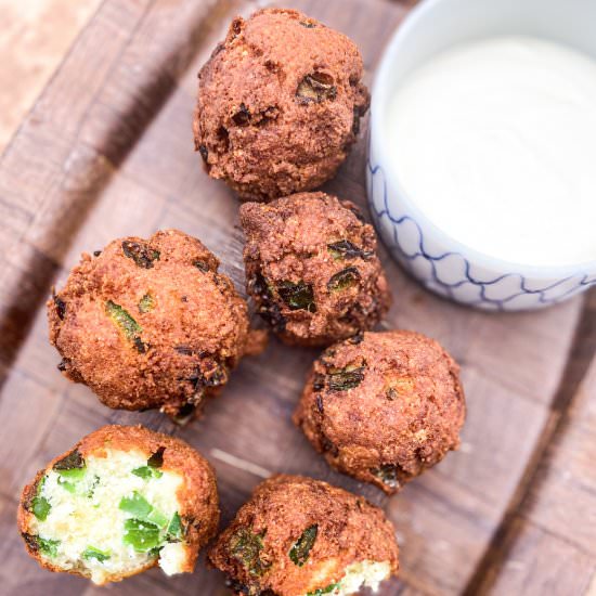 Keto Jalapeño Hushpuppies