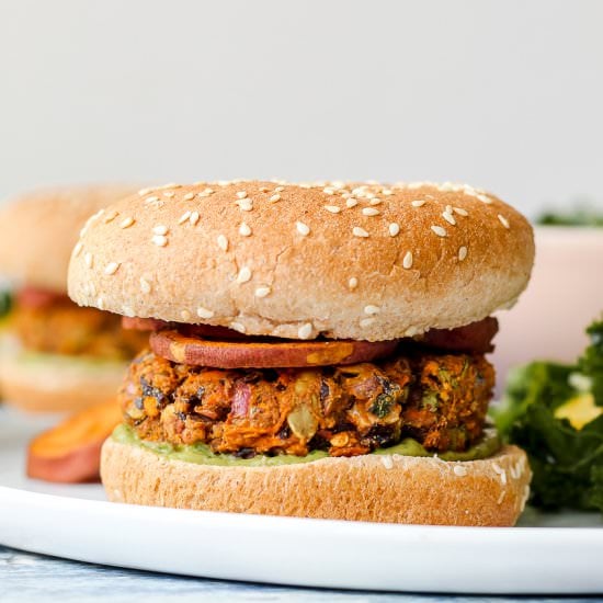 Caribbean Bean Burgers