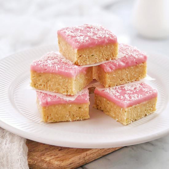 Lime Slice with Pomegranate Icing