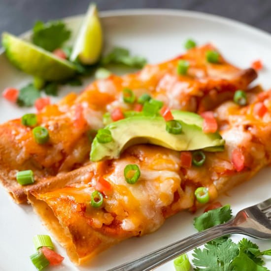 Perfect Chicken Enchiladas