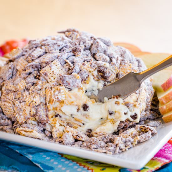 Muddy Buddies Cheese Ball