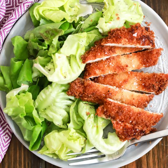 Crispy Chicken Cutlets