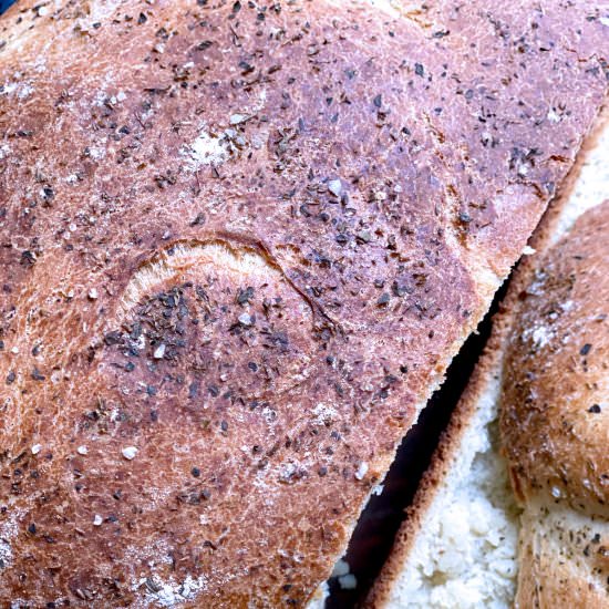 Bread With Oregano and Olive Oil