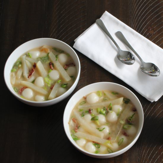 savory tang yuan