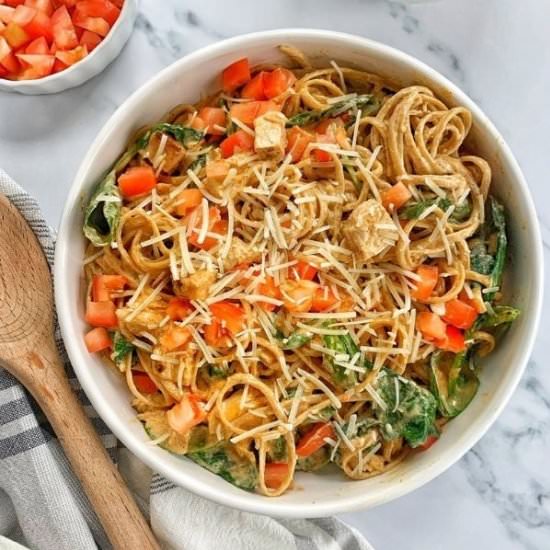 Cajun Chicken Alfredo Pasta