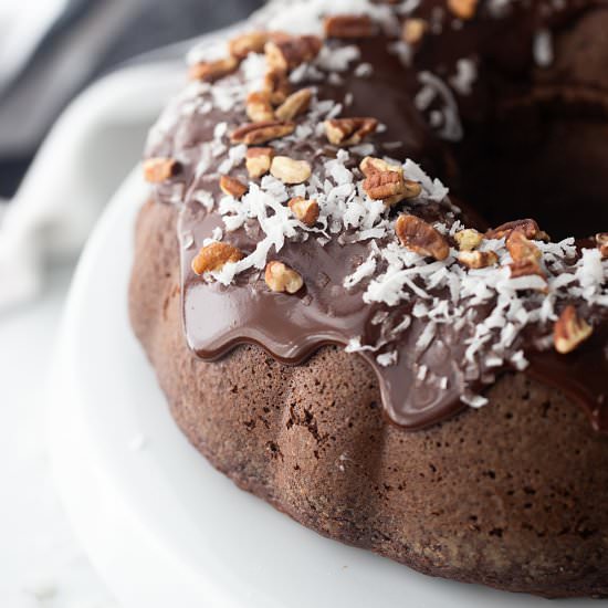 Triple Chocolate Bundt Cake