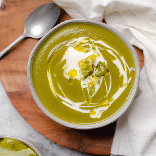 “Potato” Leek Kale Soup