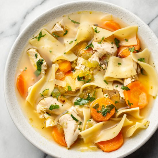 easy chicken noodle soup
