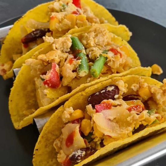 Hard Shell Breakfast Tacos