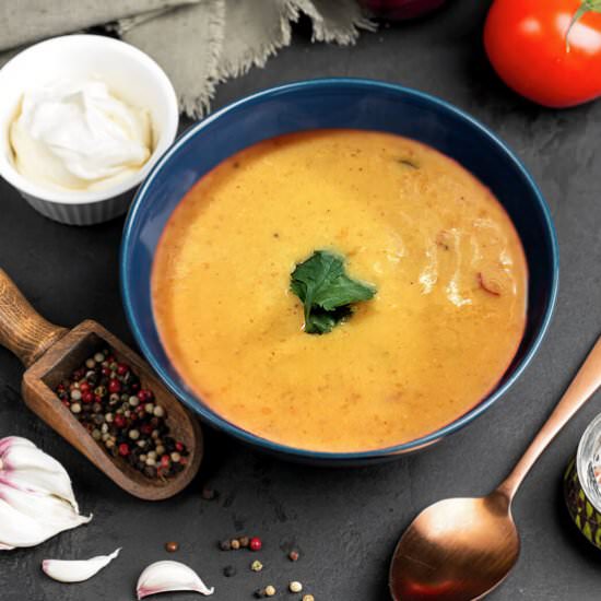 Spicy Cheese Soup
