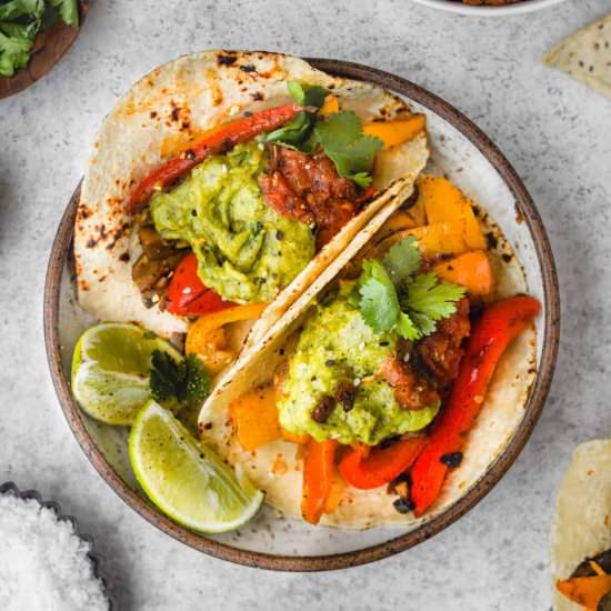 Skillet Portobello Fajitas