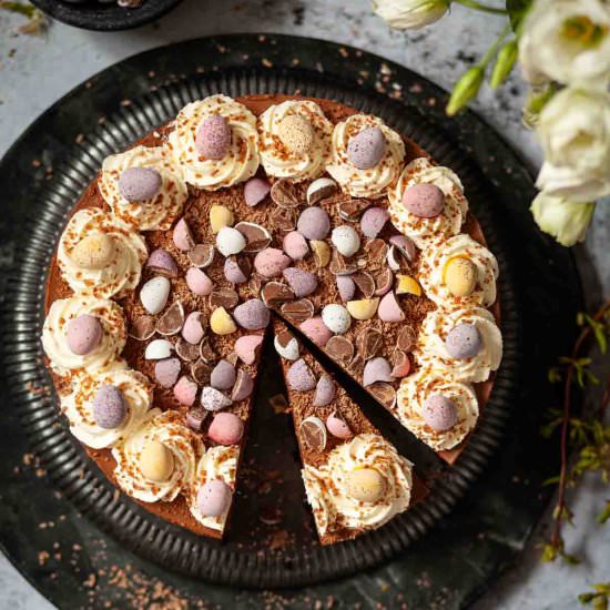 Easter Egg Cheesecake