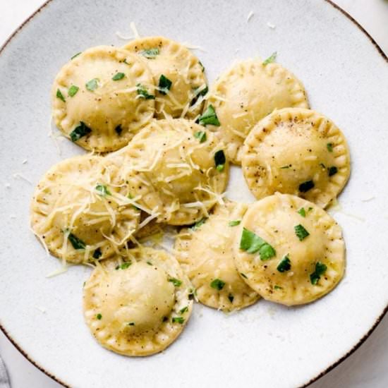 Spinach Ricotta Ravioli