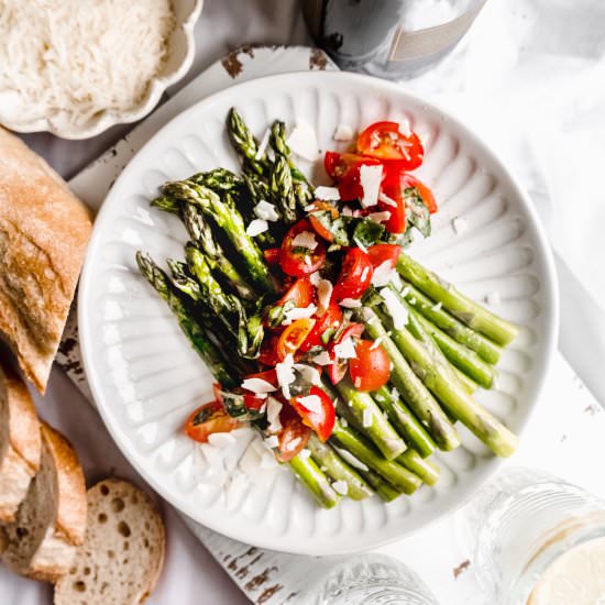 Asparagus Salad with Tomatoes
