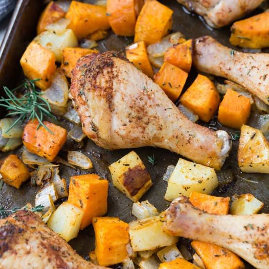 Roasted Chicken Drumsticks