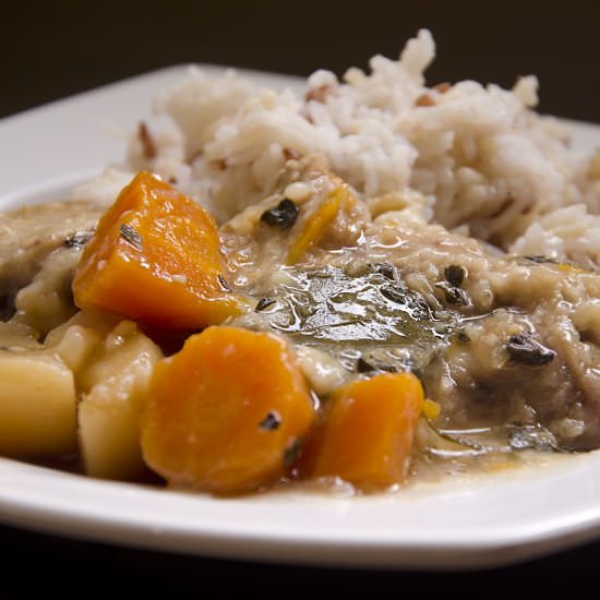 Easy Chicken & Potato Stew