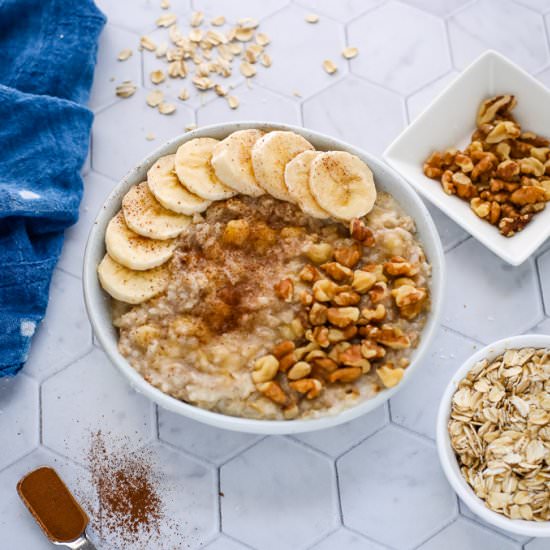 Banana Bread Oatmeal