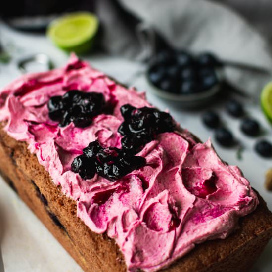 Blueberry & Lime Loaf