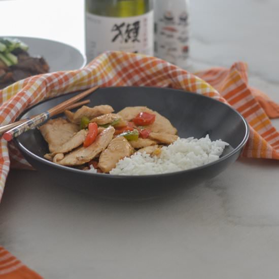 Korean Chicken & Vegetables