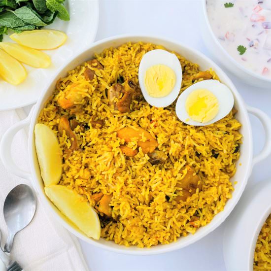 Instant Pot Chicken Biryani