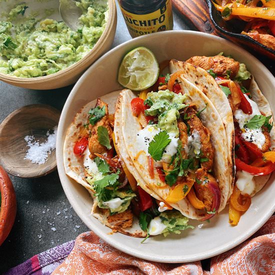 Chicken Fajitas with Chipotle