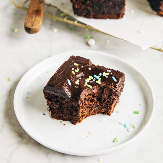 Small Batch Baileys Brownies