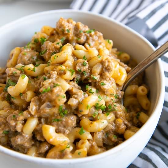 Homemade Hamburger Helper