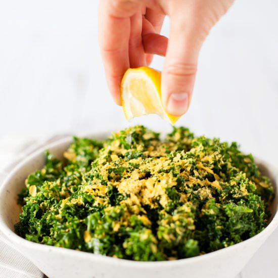 Simple Massaged Kale Salad