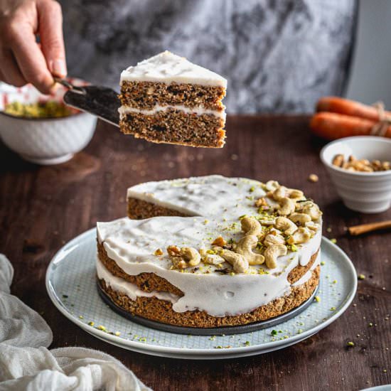 Keto Carrot Cake with Coconut