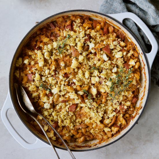 Easy Chicken Sausage Cassoulet