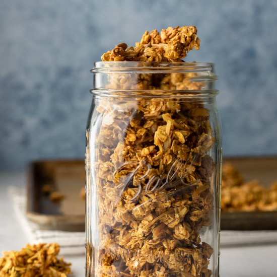Ginger-Turmeric Granola