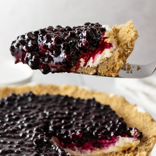 Blueberry Cream Cheese Pie