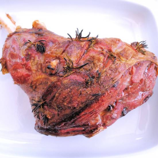 roast leg of lamb