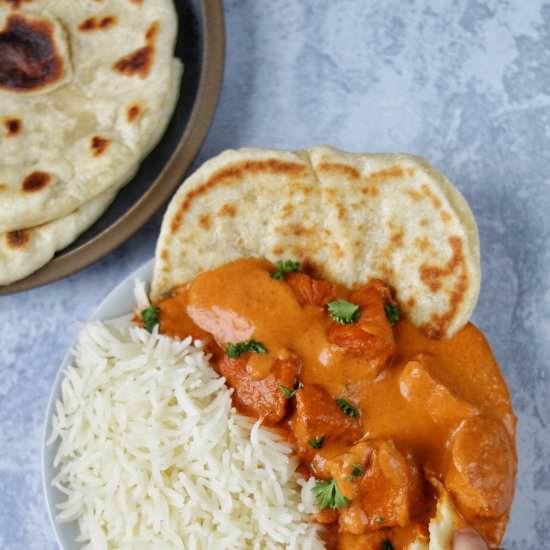 QUICK AND EASY CREAMY BUTTER CHICKE
