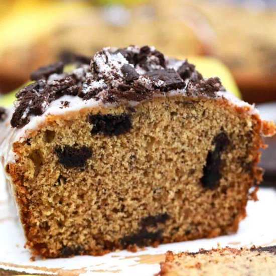Oreo Banana Bread